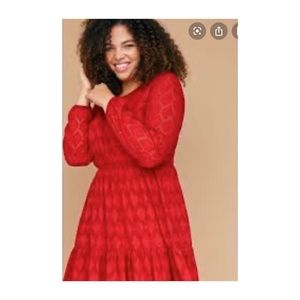 Red dress - Lane Bryant